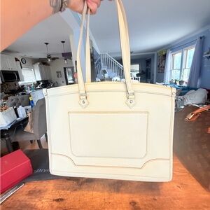 Like New Louis Vuitton Epi Madeline GM in white! Open to offers!